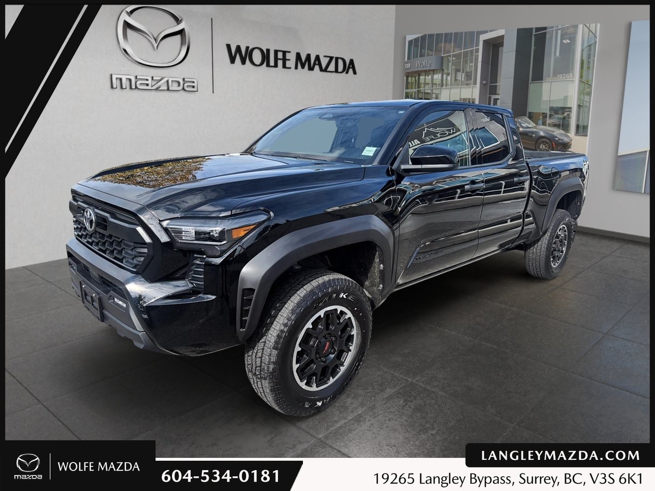 Black 2025 Toyota Tacoma Pickup Truck Automatic