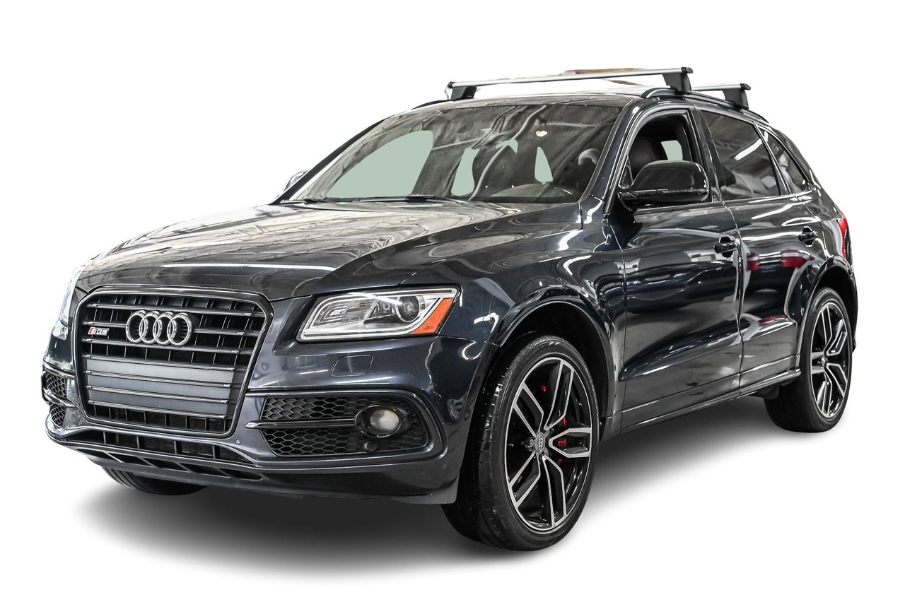 Blue 2017 Audi SQ5 SUV / Crossover Automatic