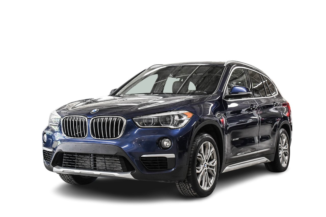Blue 2017 BMW X1 SUV / Crossover All-Wheel Drive Automatic