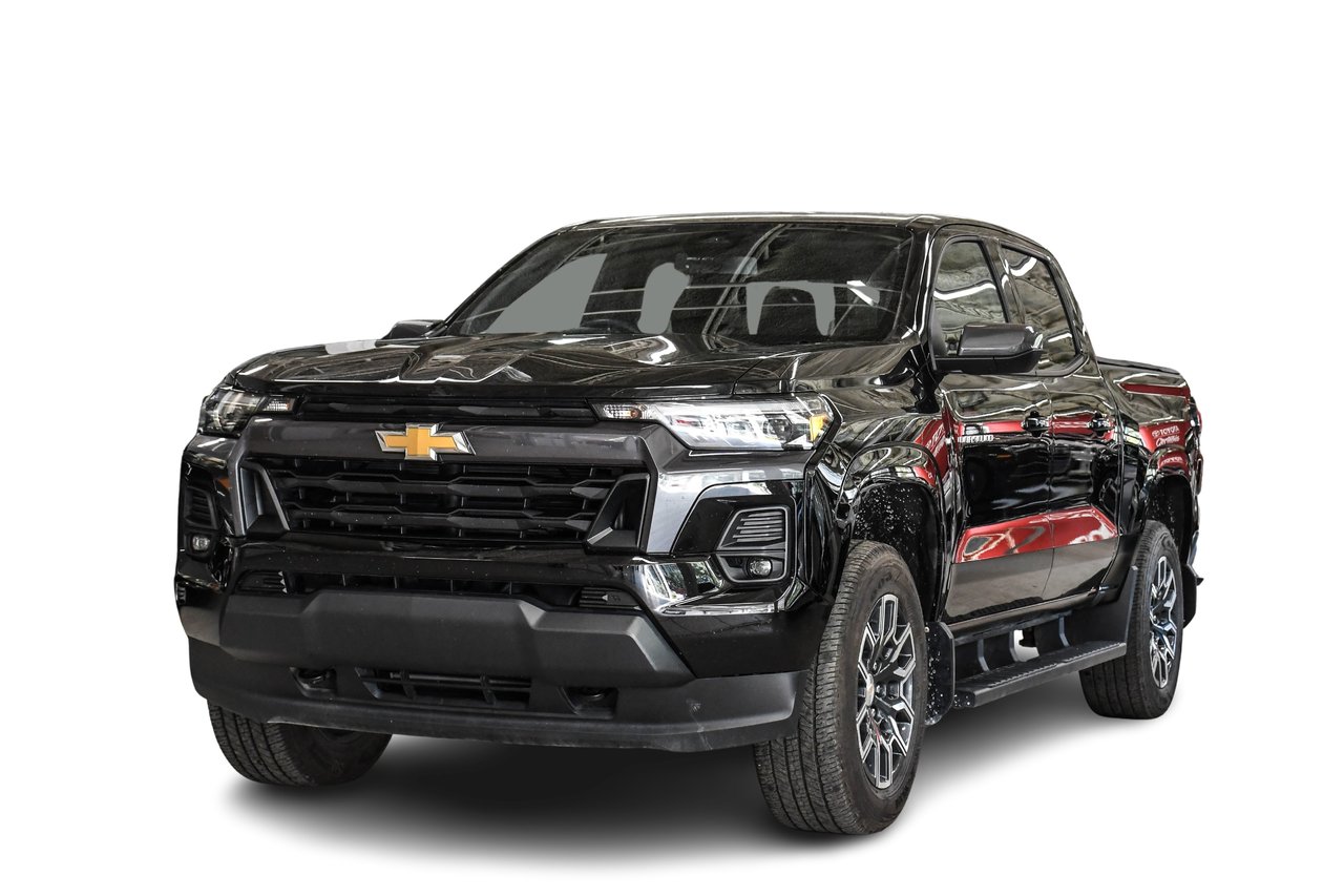Black 2023 Chevrolet Colorado Pickup Truck Four-Wheel Drive Automatic