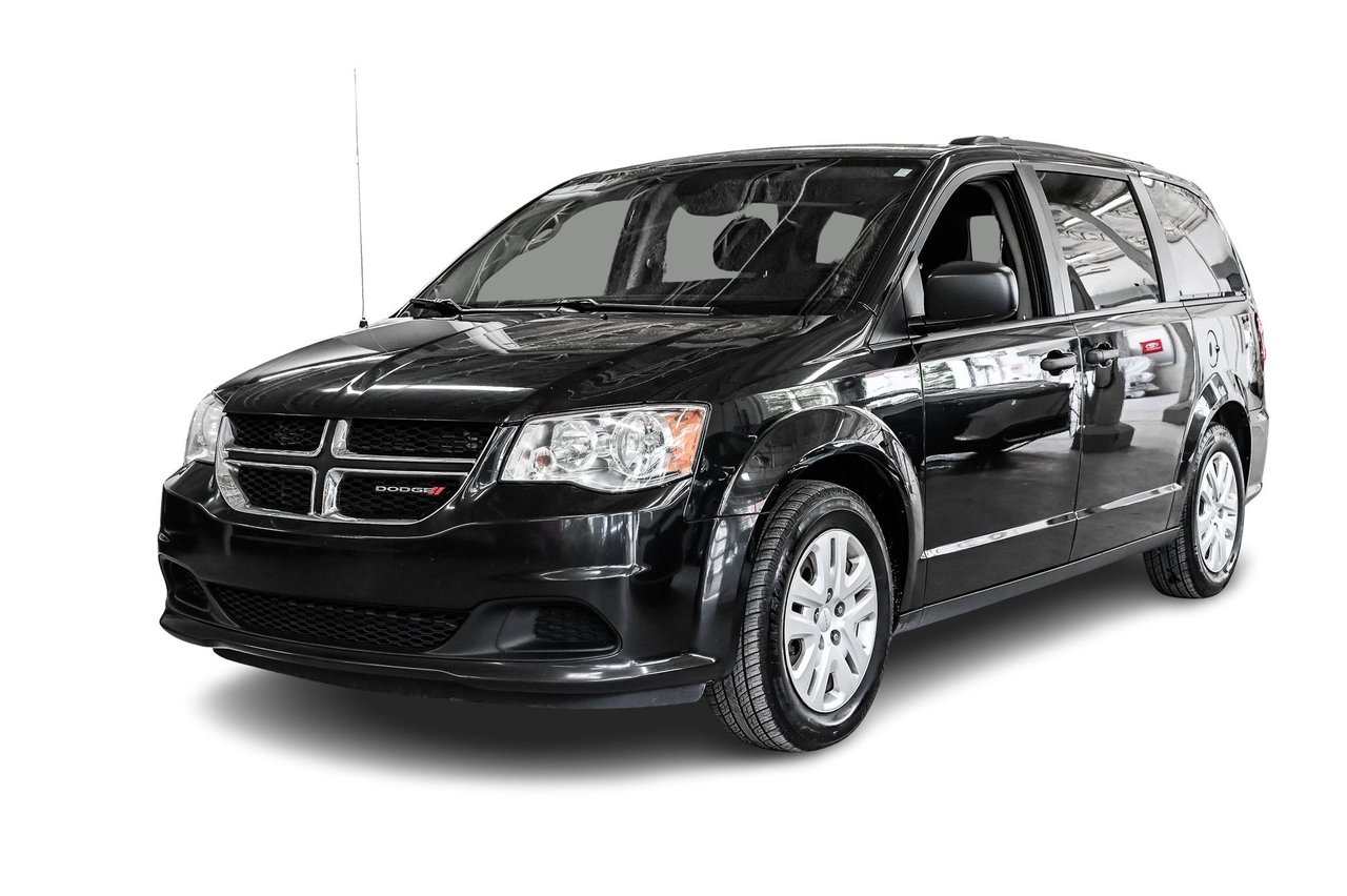 Black 2019 Dodge Grand Caravan Canadian Value Package FWD Minivan Automatic