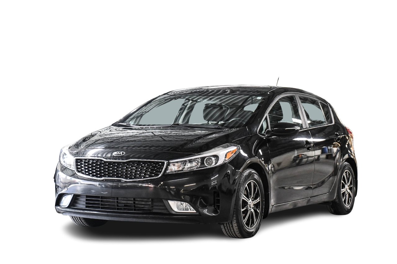 Black 2017 Kia Forte5 Hatchback Front-Wheel Drive Automatic