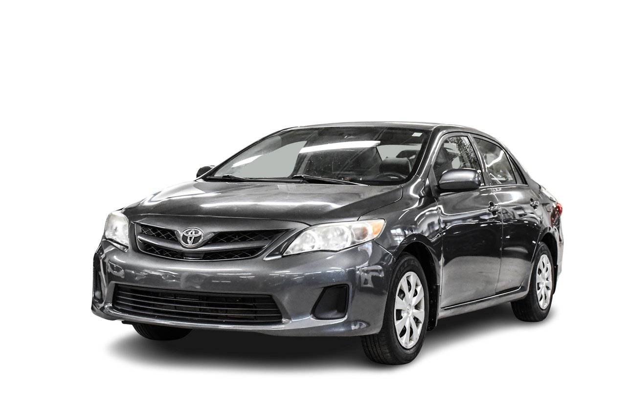 Gray 2011 Toyota Corolla Sedan  Automatic