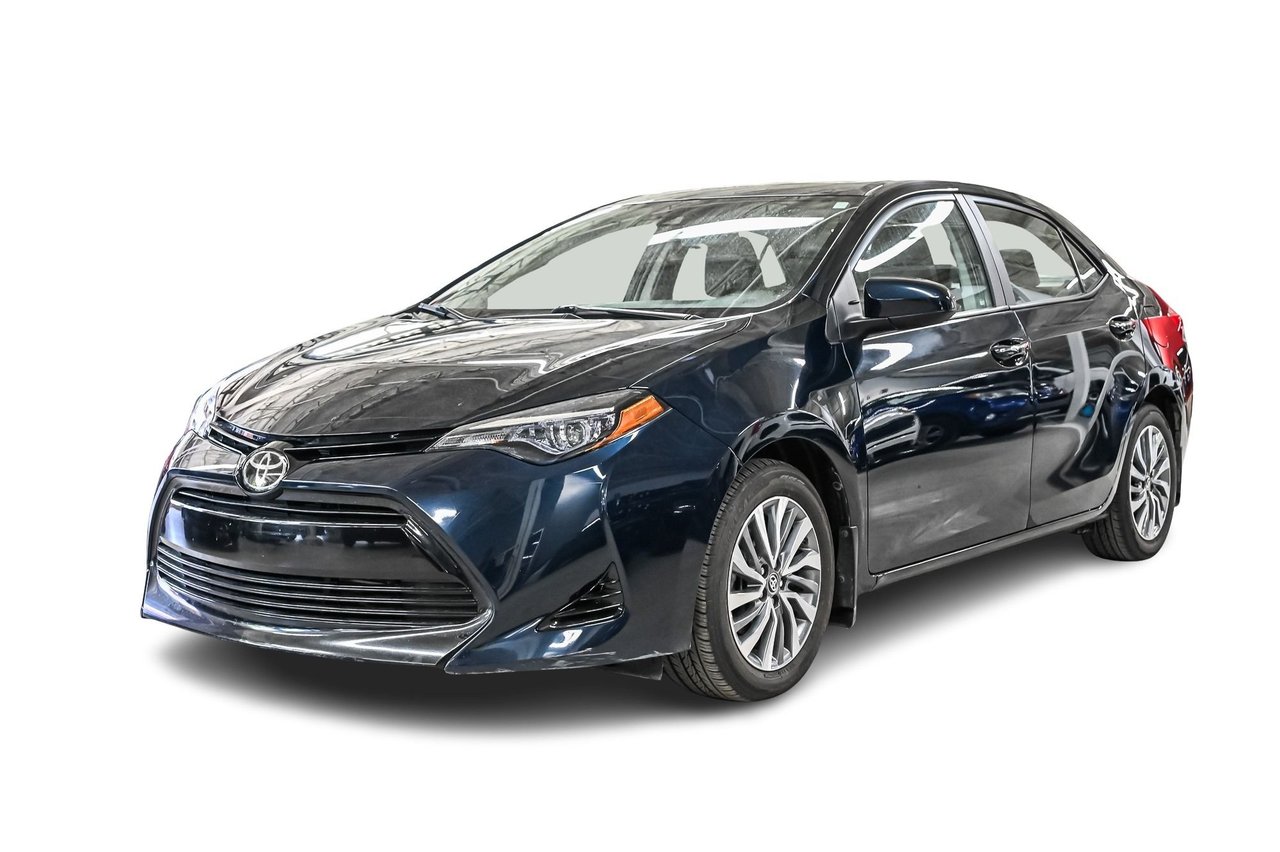 Gray 2018 Toyota Corolla Sedan Front-Wheel Drive Automatic