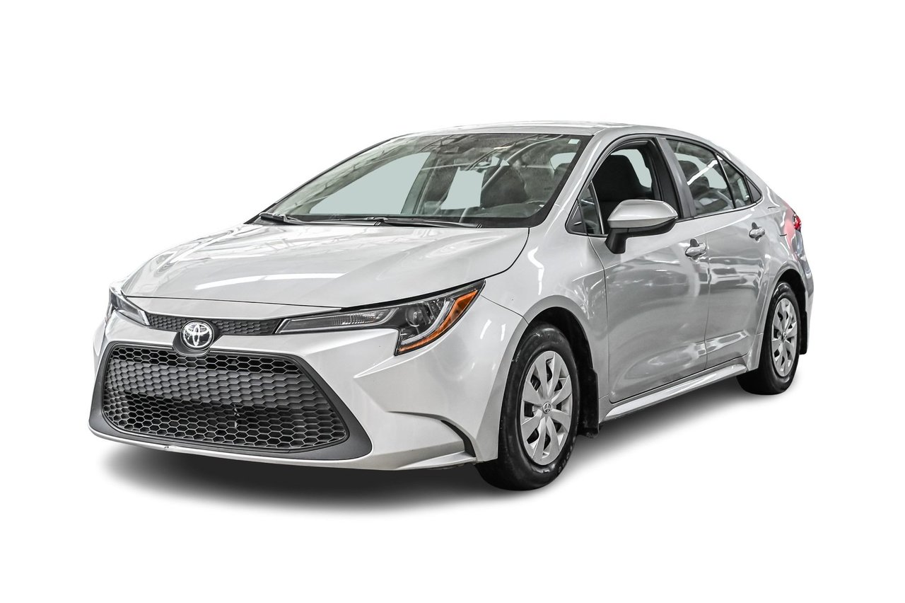 Silver 2021 Toyota Corolla Sedan Front-Wheel Drive Continuously Variable Transmission