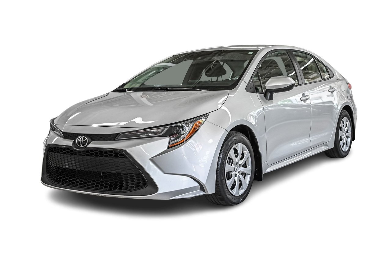 Silver 2022 Toyota Corolla Sedan Front-Wheel Drive Continuously Variable Transmission