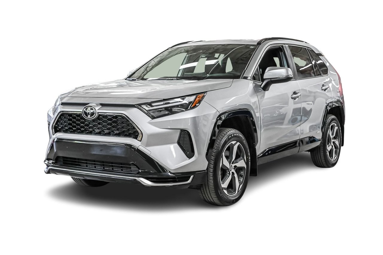 Silver 2025 Toyota RAV4 Plug-in Hybrid SUV / Crossover All-Wheel Drive Automatic