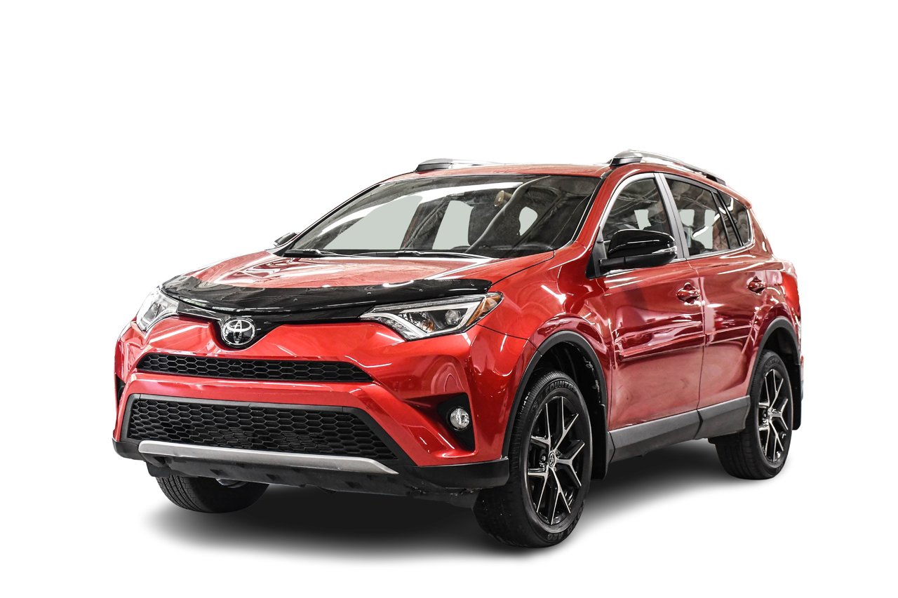 Red 2017 Toyota RAV4 SUV / Crossover All-Wheel Drive Automatic