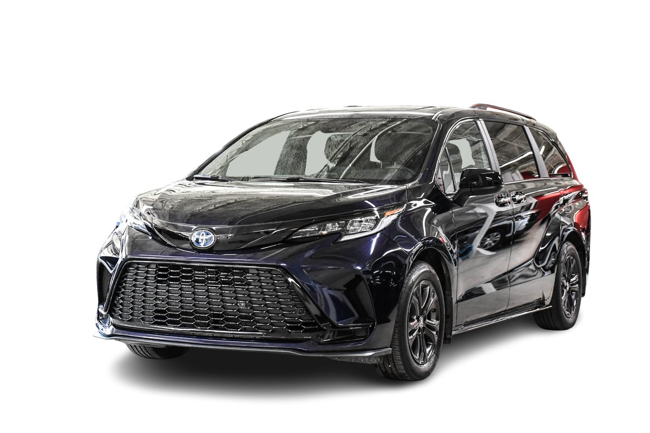 Blue 2025 Toyota Sienna Minivan All-Wheel Drive Automatic