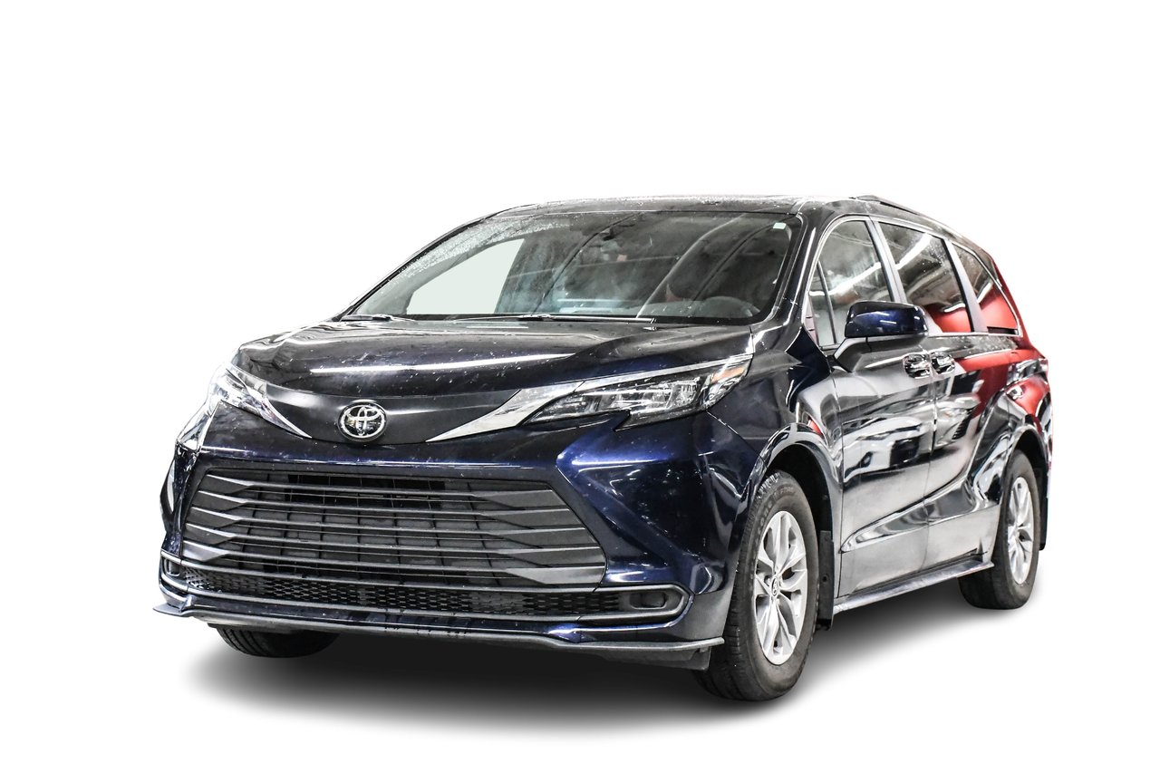 Blue 2026 Toyota Sienna Minivan Front-Wheel Drive 