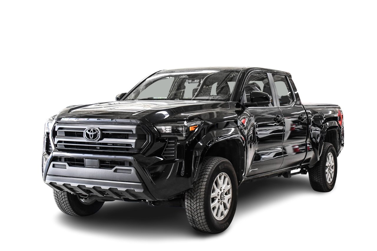 Black 2024 Toyota Tacoma Pickup Truck Four-Wheel Drive Automatic