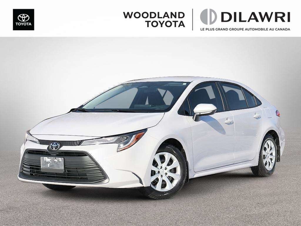 White 2026 Toyota Corolla Sedan Front-Wheel Drive Automatic