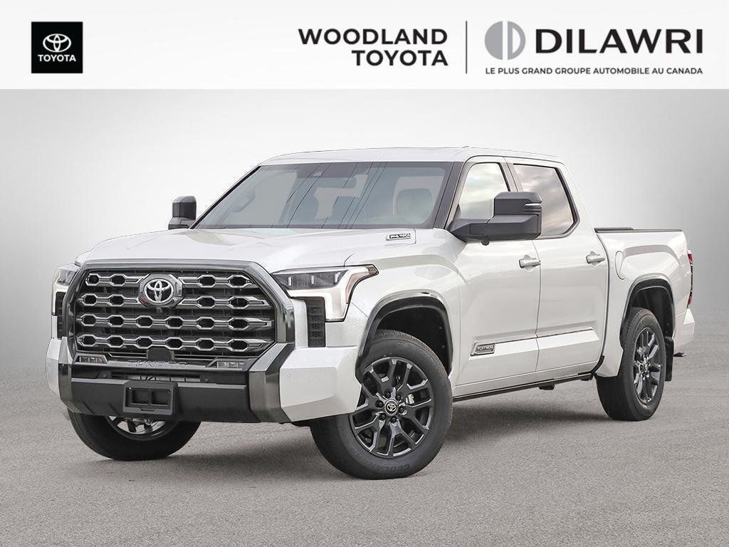 White (Wind Chill Pearl) 2026 Toyota Tundra Hybrid Pickup Truck Four-Wheel Drive Automatic