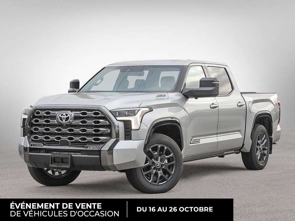 Celestial Silver Metallic 2026 Toyota Tundra Hybrid Pickup Truck Four-Wheel Drive Automatic