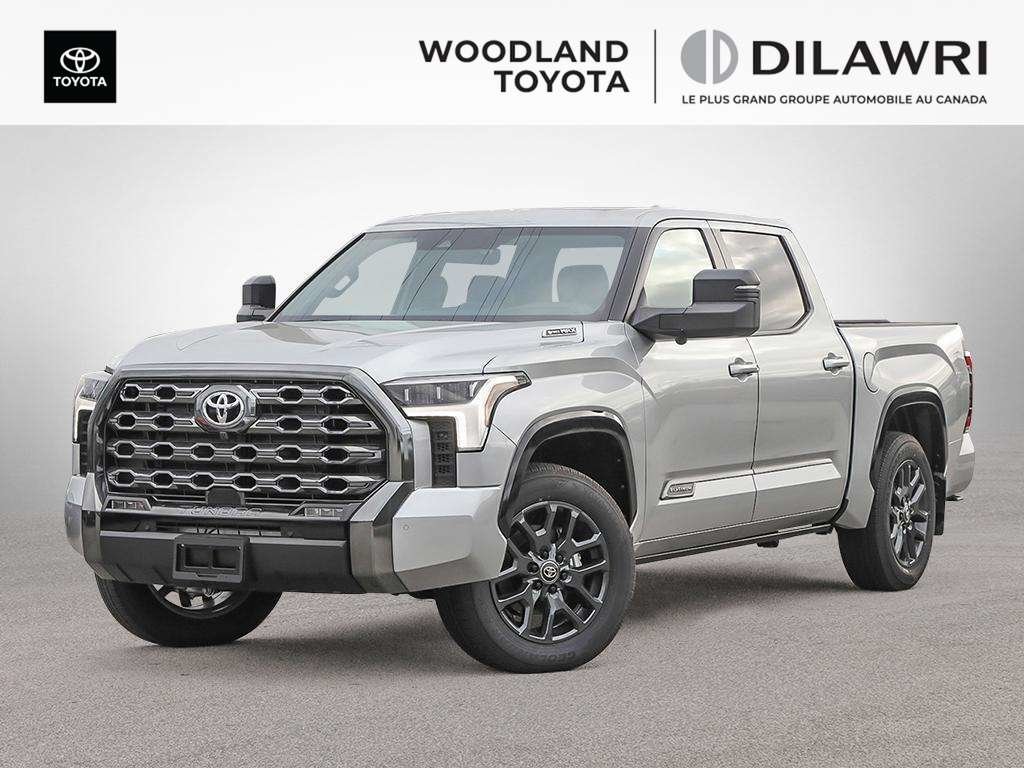 Celestial Silver Metallic 2026 Toyota Tundra Hybrid Pickup Truck Four-Wheel Drive Automatic