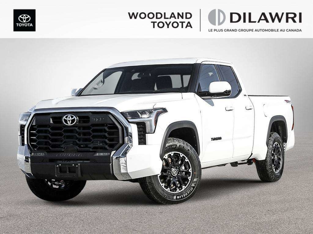 White 2026 Toyota Tundra Pickup Truck Four-Wheel Drive Automatic