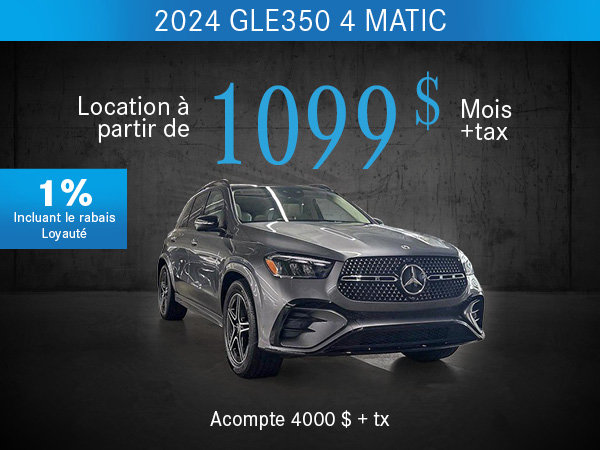 GLE350 4MATIC 2024