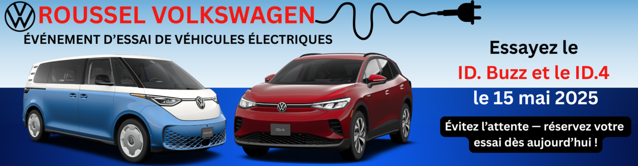 Essayez le ID. Buzz et le ID.4 le 15 mai 2025