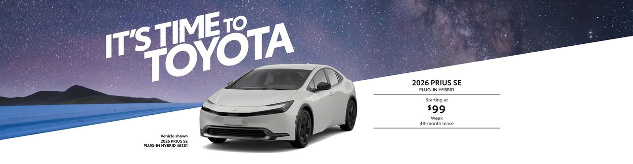 It's time to Toyota - 2026 Prius