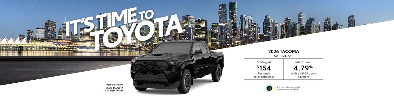 2026 Tacoma 4X4 TRD Sport