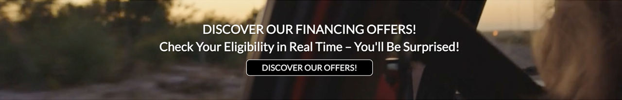 Discover Our Financing Offers