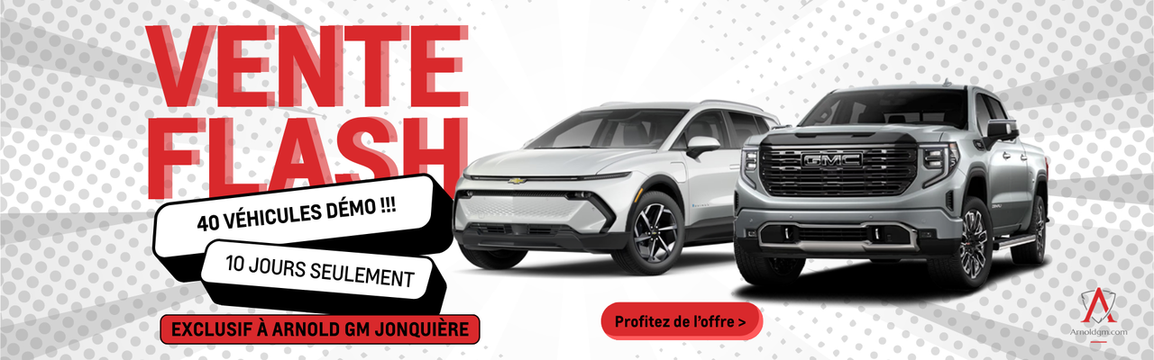 Wow, grande vente FLASH chez Arnold GM