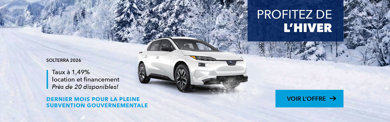 Solterra 2026 en inventaire avec des taux à partir de 1,49%