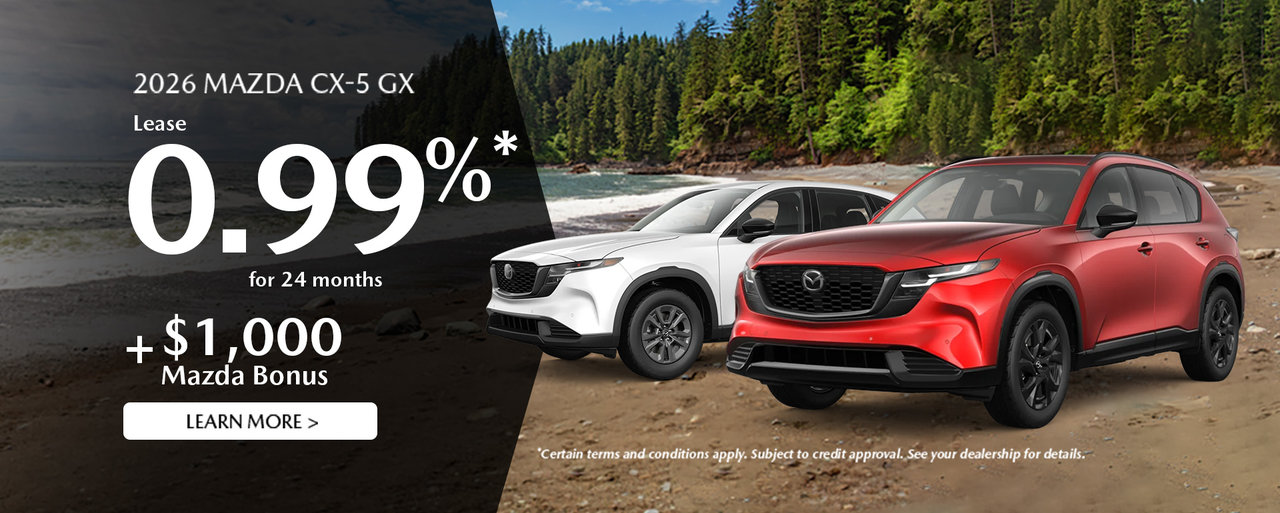 2026 Mazda CX-5 promo