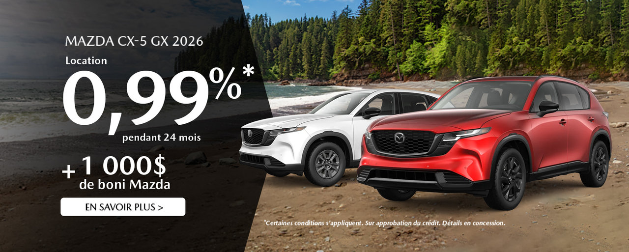 Mazda CX-5 2026 promo