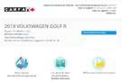 2019 Volkswagen Golf R DSG | AWD | CUIR | NAV | CARPLAY | BAS KM!! 288HP DSG | AWD | CUIR | NAV | CARPLAY | BAS KM!! 288HP