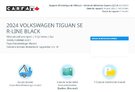Volkswagen Tiguan Comfortline R-Line Black Edition TOIT | CUIR | CAM 2024 Comfortline R-Line Black Edition TOIT | CUIR | CAM