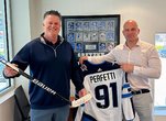 Boyer Teams up with NHL Cole Perfetti