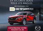 Mazda triomphe avec le plus grand nombre de prix Meilleur Choix Sécurité+ pour une seule marque