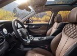 How does the 2023 Hyundai Santa Fe Hybrid perform on long family drives?