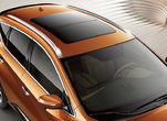 Toit panoramique LeToit panoramique d'un Murano orange de l'extérieur