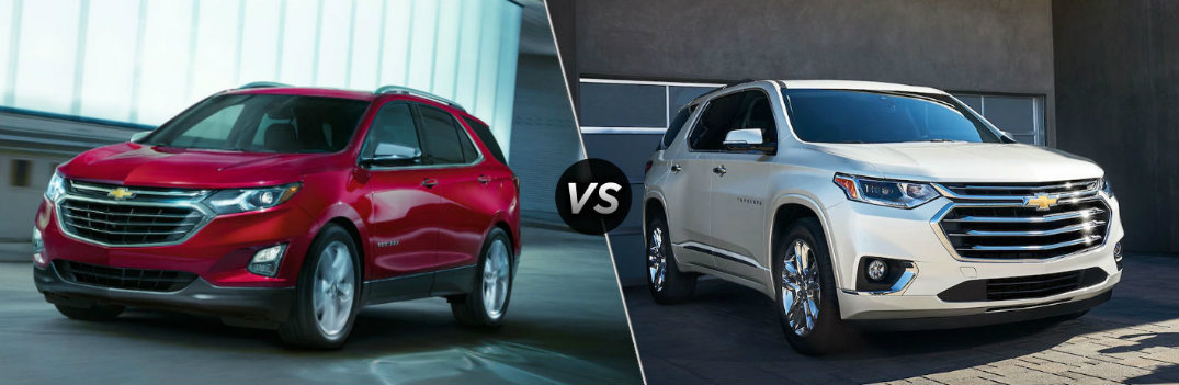 What’s the Difference Between the 2019 Chevy Equinox and Traverse?