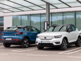 What is the charging time of a Volvo XC40 Recharge?