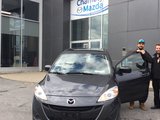 Félicitations M. Dutton pour votre achat chez Chambly Mazda, Chambly Mazda