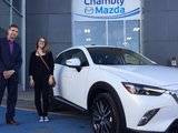 Félicitations Mme Verville pour votre nouvelle Mazda CX3 GT 2017, Chambly Mazda