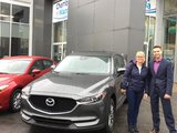 Merci Mme Dufresne de la confiance apportée à Chambly Mazda lors de l'acquisition de votre nouvelle Mazda CX5 2017, Chambly Mazda