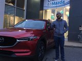 Félicitations M. Lakiss Da Costa pour votre nouvelle Mazda CX5 2017, Chambly Mazda