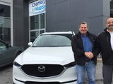 Félicitations à M. Jeannotte pour l'achat de son véhicule Mazda CX5 2017, Chambly Mazda