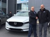 Félicitations M. Lespérance pour votre nouvelle Mazda CX5 2017, Chambly Mazda