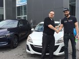 Félicitations M. Ducharme Trempé pour votre nouvelle Mazda, Chambly Mazda