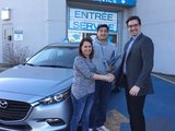 Félicitations M. Garcia pour votre nouvelle Mazda 3 2017, Chambly Mazda