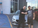 Félicitations à M. Forbeck pour l'achat de son nouveau véhicule Mazda., Chambly Mazda