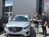 Félicitations M. Richard pour l'achat de votre nouvelle Mazda CX5GT, Chambly Mazda