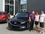 Félicitations Mme Bujold pour l'achat de votre nouvelle Mazda CX5 2017, Chambly Mazda