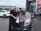 Félicitations M. Giroux pour l'achat de votre Mazda 3, Chambly Mazda