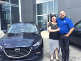 Félicitations Madame Fleury pour l'achat de votre nouvelle Mazda 2017, Chambly Mazda